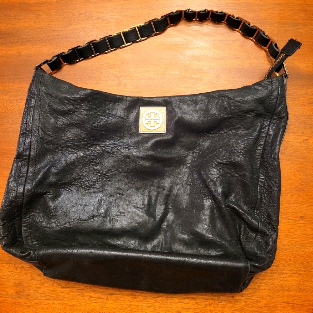 Tory Burch Black Leather Purse